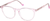 Angle view of Round Glasses 4470719 in Pink thumbnail