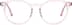 Round Glasses 4470719 in Pink