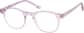 Angle view of Kids' Round Glasses 4470819 in Pink thumbnail