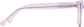 Side view of Kids' Square Glasses 4470917 in Purple thumbnail