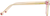 Side view of Kids' Square Glasses 4470922 in Yellow thumbnail