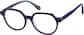 Angle view of Kids' Geometric Glasses 4471016 in Blue thumbnail