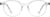 Front view of Kids' Round Glasses 4471123 in Clear thumbnail