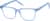 Angle view of Kids' Rectangle Glasses 4471316 in Blue thumbnail