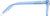 Side view of Kids' Rectangle Glasses 4471316 in Blue thumbnail