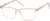Angle view of Kids' Rectangle Glasses 4471319 in Brown thumbnail