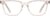Front view of Kids' Rectangle Glasses 4471319 in Brown thumbnail
