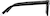 Side view of Kids' Rectangle Glasses 4471321 in Black thumbnail