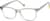 Angle view of Kids' Rectangle Glasses 4471412 in Gray thumbnail