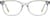 Front view of Kids' Rectangle Glasses 4471412 in Gray thumbnail