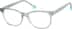 Kids' Rectangle Glasses 4471424 in Green