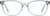 Front view of Kids' Rectangle Glasses 4471424 in Green thumbnail