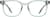 Front view of Kids' Square Glasses 4471524 in Green thumbnail