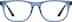Rectangle Glasses 4471616 in Blue