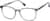 Angle view of Rectangle Glasses 4471712 in Gray thumbnail