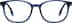Rectangle Glasses 4471716 in Blue