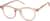 Angle view of Round Glasses 4471819 in Pink thumbnail
