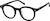 Angle view of Round Glasses 4471821 in Black thumbnail