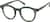 Angle view of Round Glasses 4471824 in Green thumbnail
