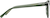 Side view of Round Glasses 4471824 in Green thumbnail
