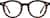 Front view of Round Glasses 4471825 in Tortoiseshell thumbnail