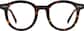 Front view of Round Glasses 4471825 in Tortoiseshell thumbnail