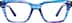 Rectangle Glasses 4471916 in Blue