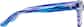 Side view of Rectangle Glasses 4471916 in Blue thumbnail