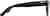 Side view of Rectangle Glasses 4471921 in Black thumbnail