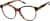 Angle view of Round Glasses 4472125 in Tortoiseshell thumbnail