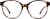 Front view of Round Glasses 4472125 in Tortoiseshell thumbnail