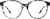 Front view of Round Glasses 4472131 in Pattern thumbnail