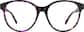 Front view of Round Glasses 4472139 in Pattern thumbnail