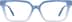 Rectangle Glasses 4472216 in Blue