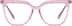 Cat-Eye Glasses 4472419 in Pink