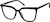 Angle view of Cat-Eye Glasses 4472421 in Black thumbnail