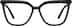Cat-Eye Glasses 4472421 in Black