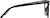 Side view of Cat-Eye Glasses 4472421 in Black thumbnail