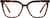Front view of Cat-Eye Glasses 4472425 in Tortoiseshell thumbnail