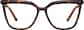Front view of Cat-Eye Glasses 4472425 in Tortoiseshell thumbnail