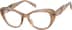 Cat-Eye Glasses 4472515 in Brown