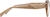 Side view of Cat-Eye Glasses 4472515 in Brown thumbnail