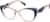 Angle view of Cat-Eye Glasses 4472519 in Pink thumbnail