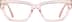 Rectangle Glasses 4472619 in Pink