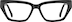 Rectangle Glasses 4472621 in Black