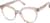 Angle view of Round Glasses 4472715 in Brown thumbnail