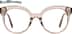 Round Glasses 4472715 in Brown