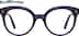 Round Glasses 4472717 in Purple