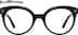 Round Glasses 4472721 in Black