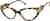 Angle view of Cat-Eye Glasses 4472825 in Tortoiseshell thumbnail